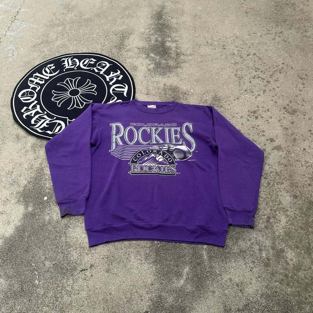Vintage Tultex Colorado Rockies 1992 MLB Sweatshirt